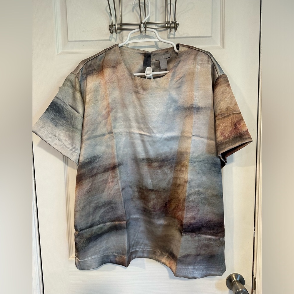 H&M printed blouse